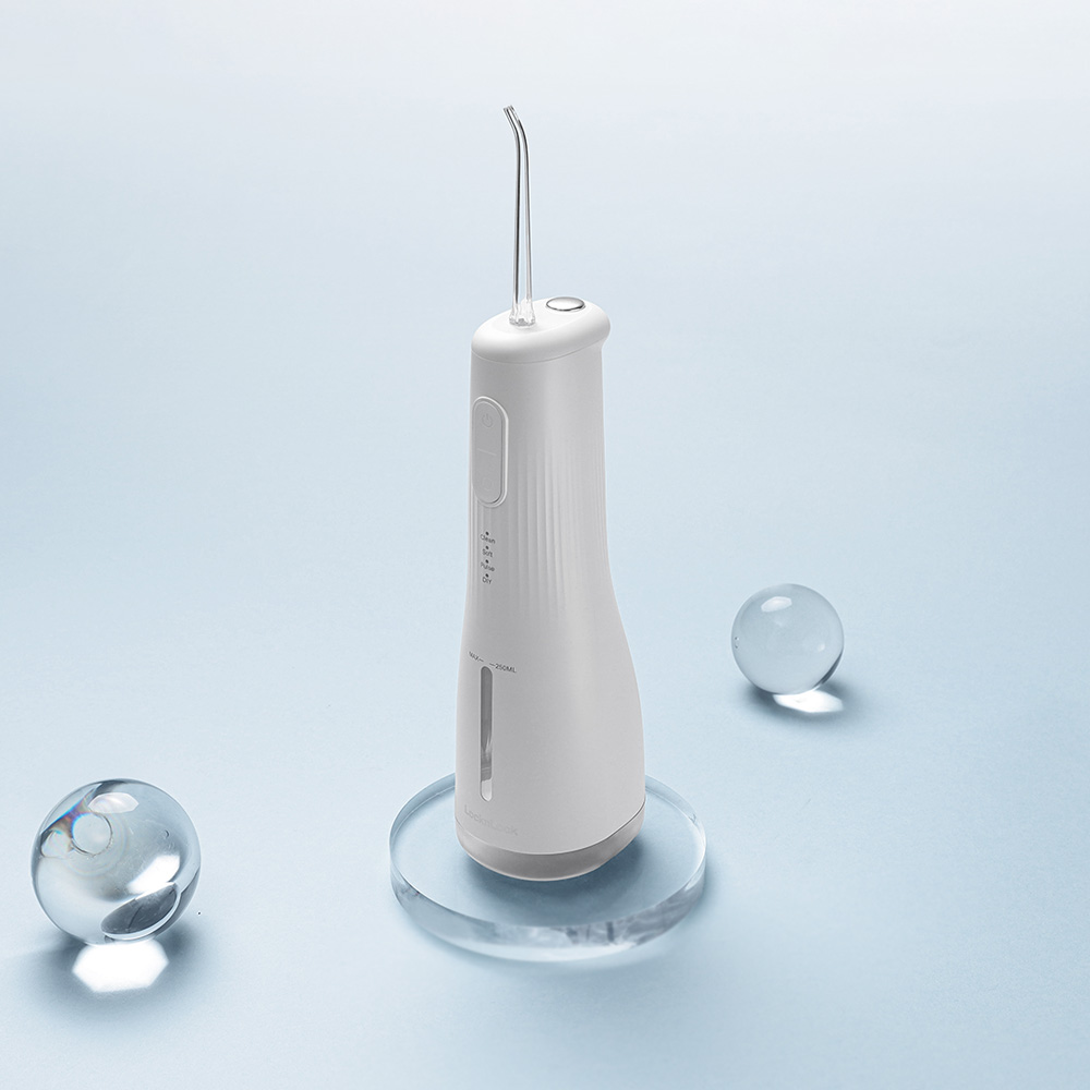 Máy Tăm Nước LocknLock Rechargeable Oral Irrigator 3.7V, 8W, 250Ml - Màu Trắng - ENR154WHT, , large image number 1